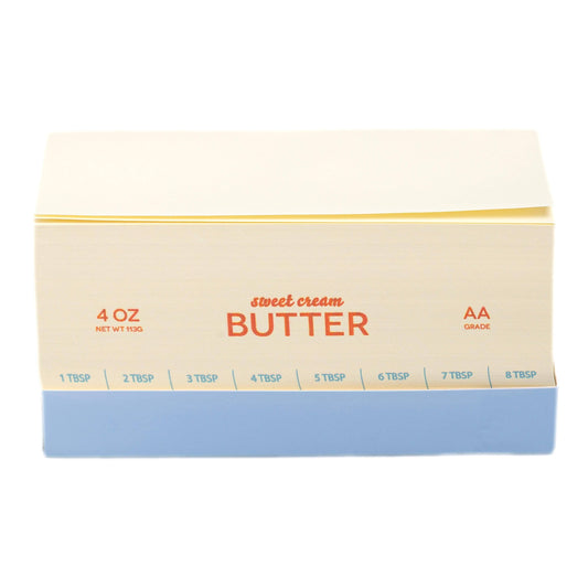 Retro Butter Paper Notepad