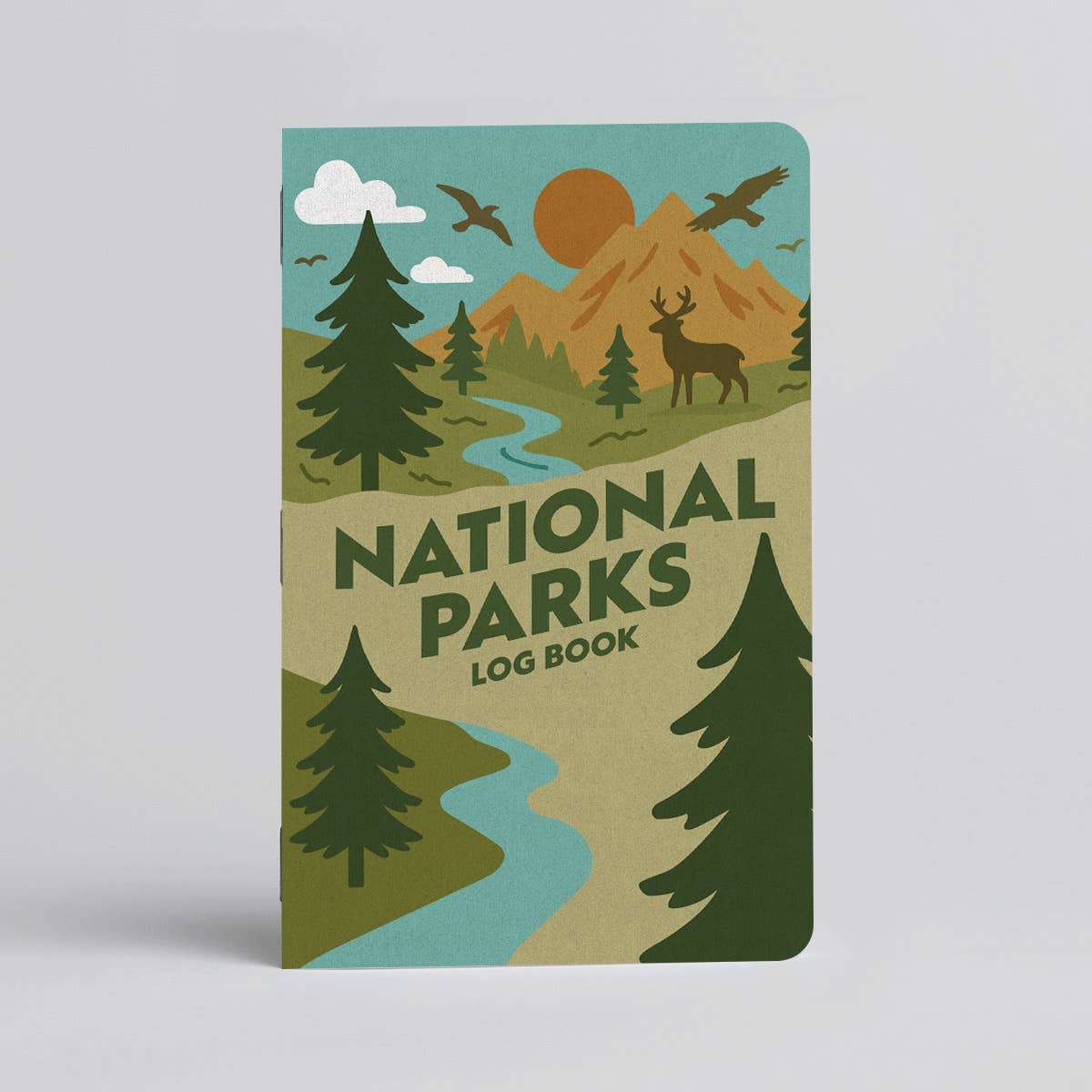 National Parks Logbook - 20-page book - Record memories