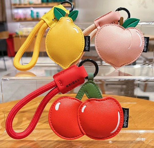 Keychain Charm - Fruit (puffy)