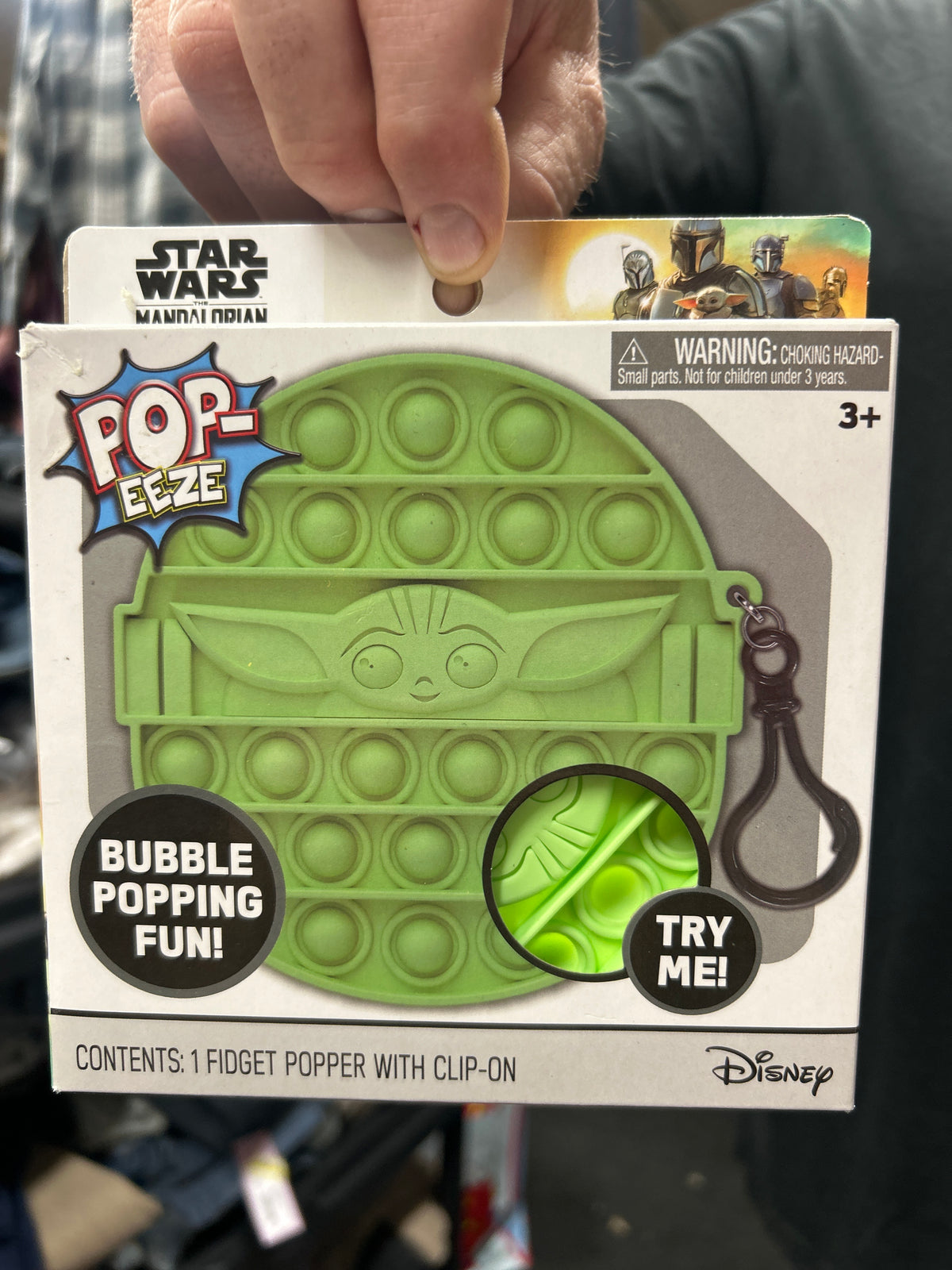 Pop-Eeze Star Wars - The Mandalorian - Yoda