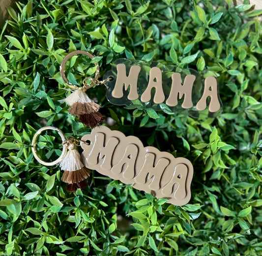 Keychain Charm - Mama