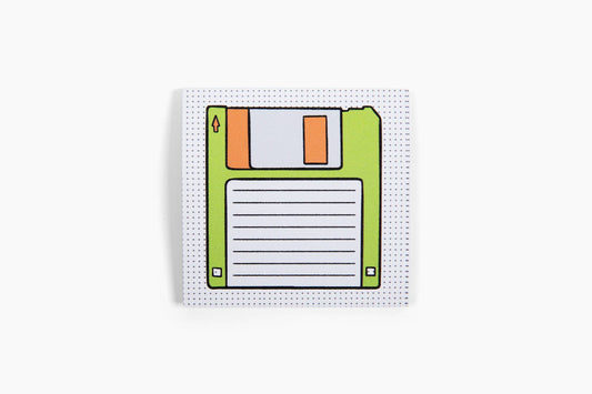 Floppy Disk Retro Sticky Note (Post-It ® Note)