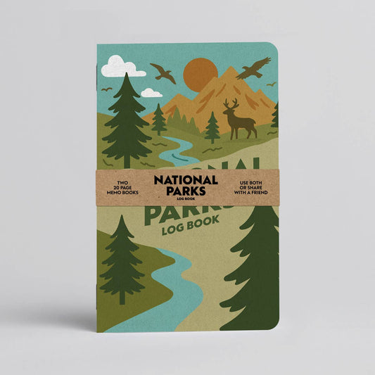 National Parks Logbook - 20-page book - Record memories