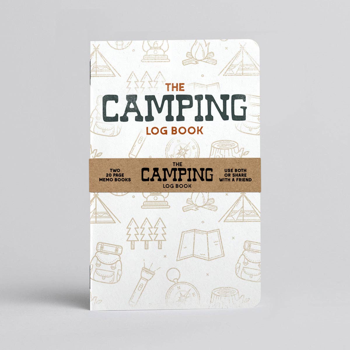 Camping Log Book - 20-pg book - Log Camping Adventures
