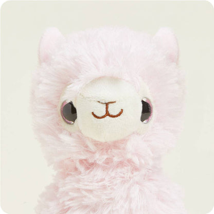 Pink Llama Warmies Junior