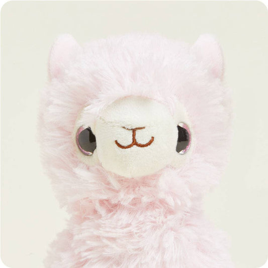 Pink Llama Warmies Junior