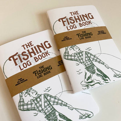 Fishing Log Book - 20-page book - Record best catches
