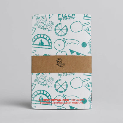 Pizza Log Book - 20-page book