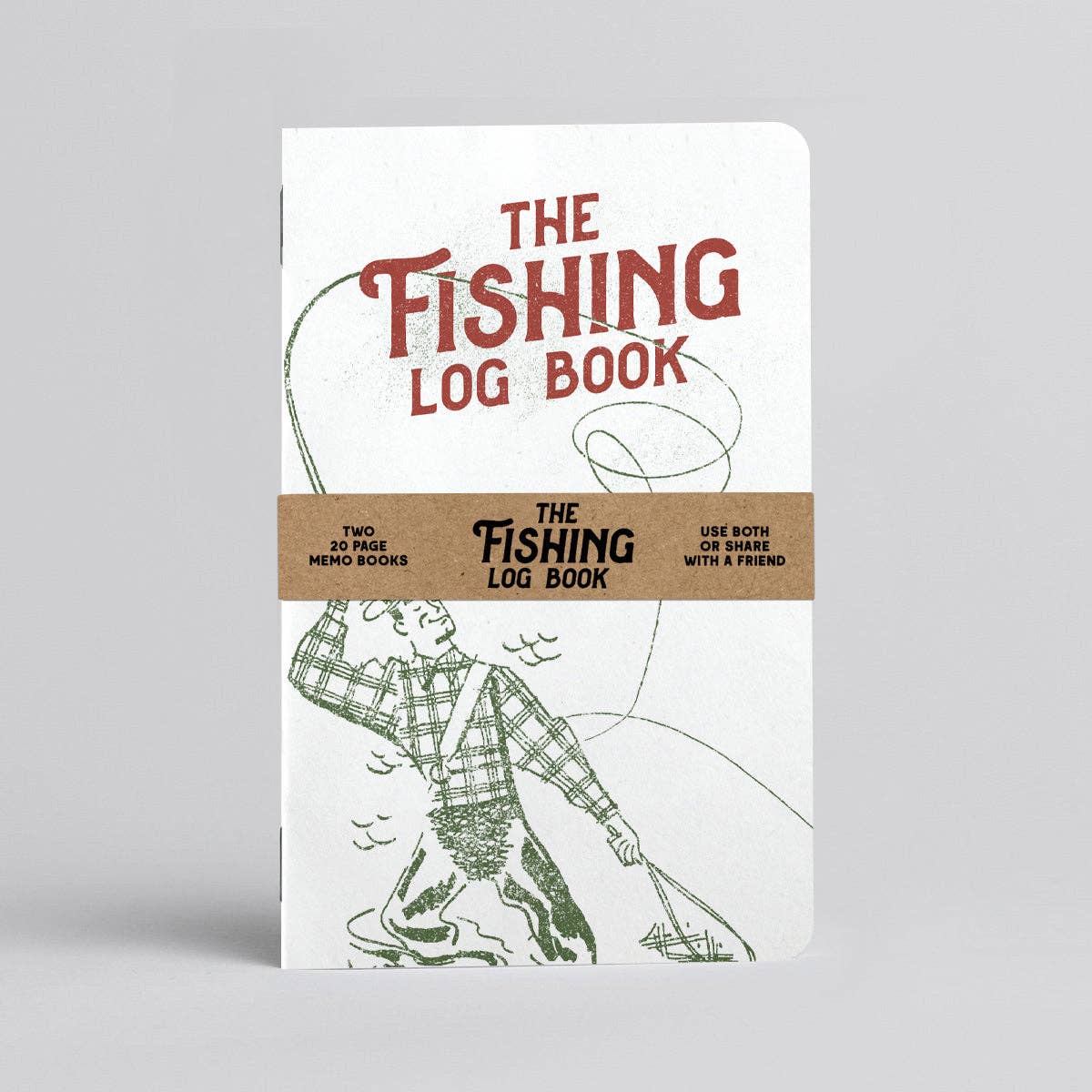 Fishing Log Book - 20-page book - Record best catches