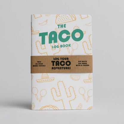Taco Log Book - 20-page book - Rate your Fave Tacos
