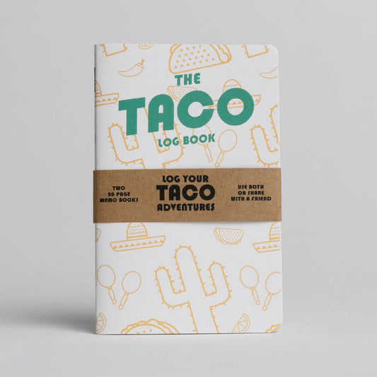 Taco Log Book - 20-page book - Rate your Fave Tacos