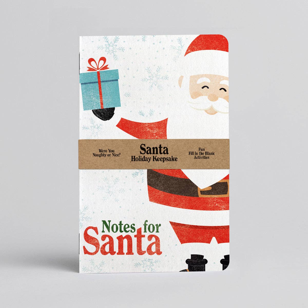 Notes For Santa - 12-page pocket sized logbook