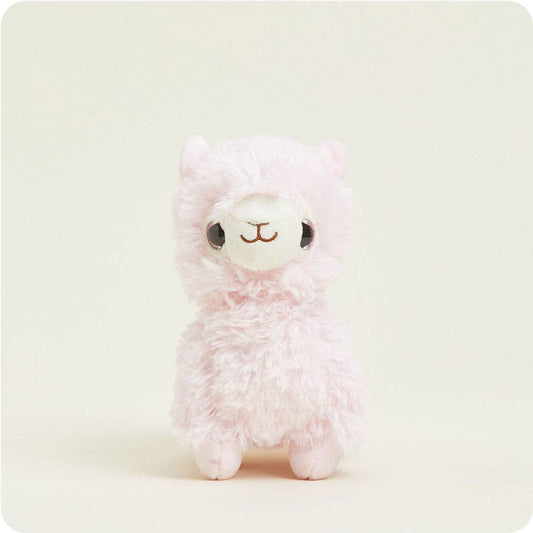 Pink Llama Warmies Junior