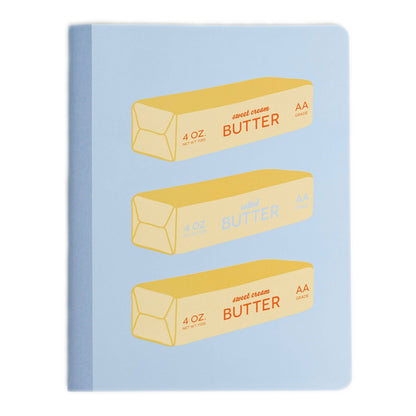 Retro Butter Composition Notebook