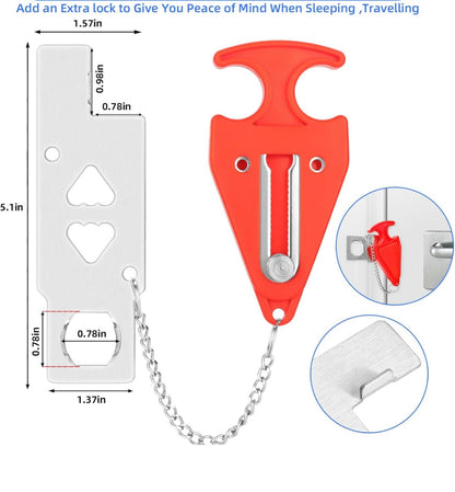 Safety Tool - Portable Door Lock