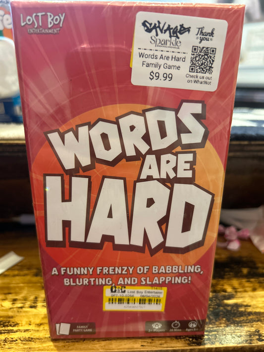 Words Are Hard - Family Game