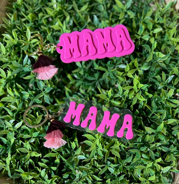 Keychain Charm - Mama