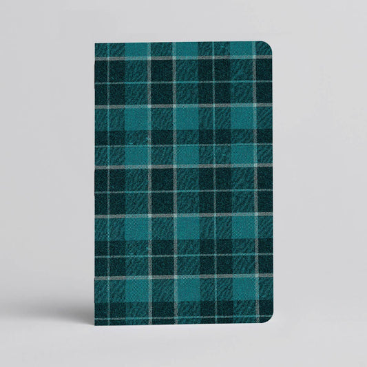 Winter Evening Plaid Notebook/Journal - Blue Flannel