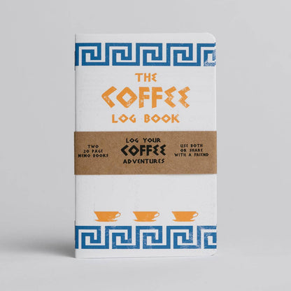 Coffee Log Book - 20-page book - Review local Shops