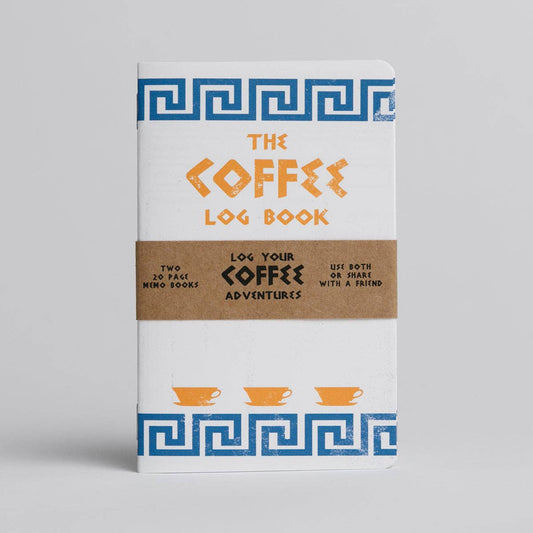 Coffee Log Book - 20-page book - Review local Shops
