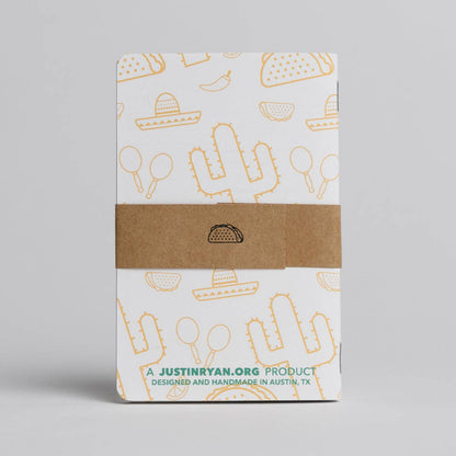 Taco Log Book - 20-page book - Rate your Fave Tacos