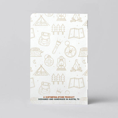 Camping Log Book - 20-pg book - Log Camping Adventures
