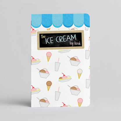 Ice Cream Logbook - 20-page book - Review frozen treats