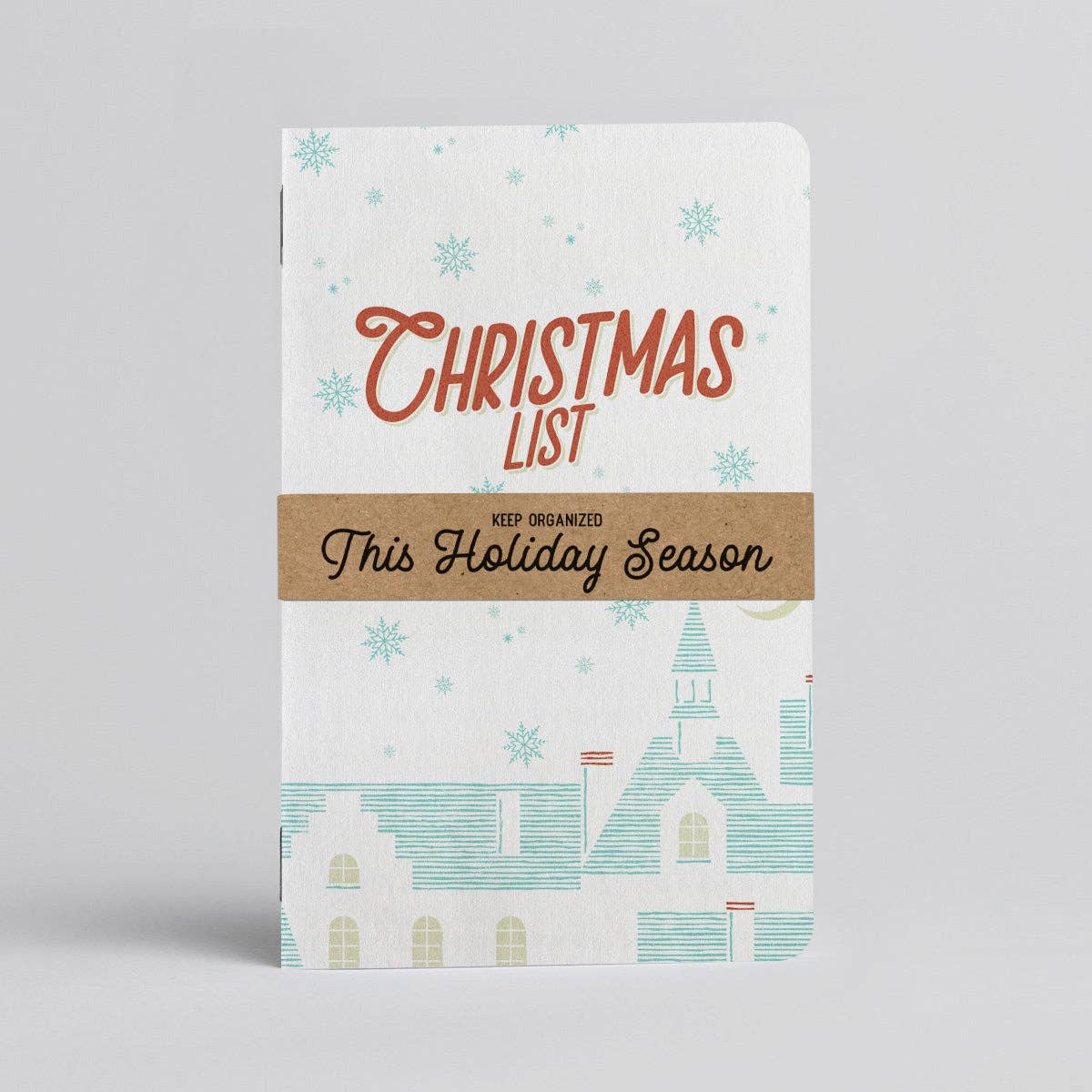 Christmas List Log Book - 24-page pocket sized logbook