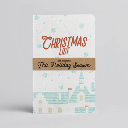 Christmas List Log Book - 24-page pocket sized logbook