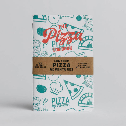 Pizza Log Book - 20-page book