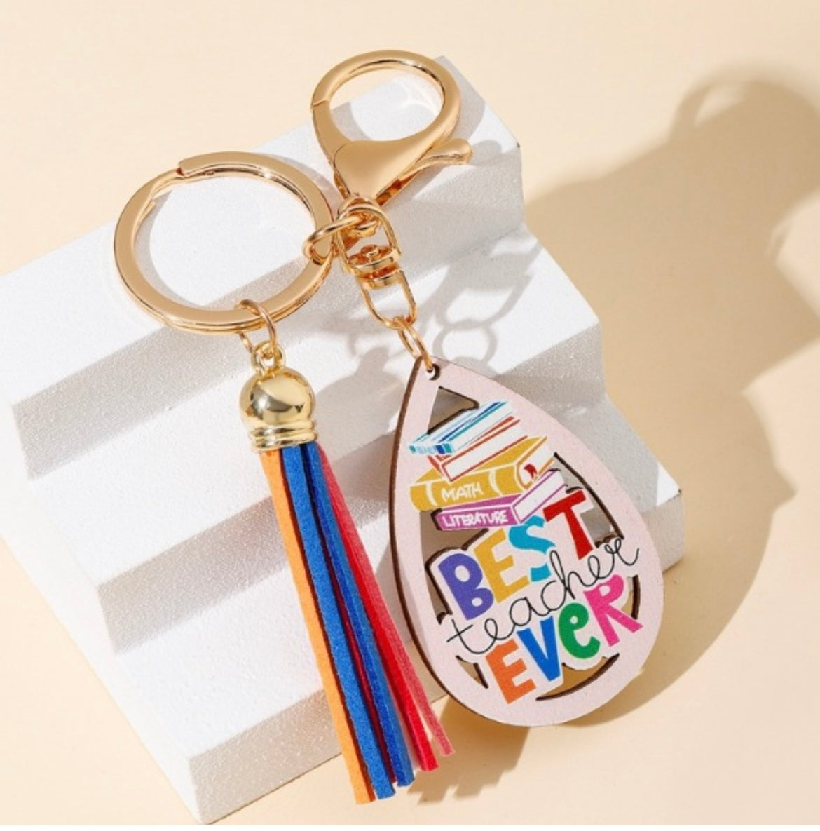 Keychain Charm - Teacher Appreciation