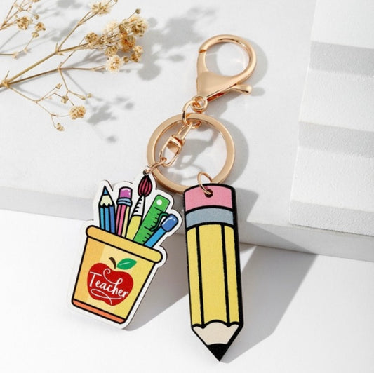 Keychain Charm - Teacher Appreciation