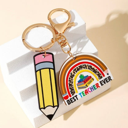 Keychain Charm - Teacher Appreciation